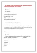   IDIS 240 FINAL EXAM - COMPREHENSIVE STUDY GUIDE&comma; MULTIPLE CHOICE &NewLine;QUESTIONS WITH ANSWERS AND RATIONALES