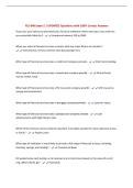 FCS-340 Exam 2 &vert; UPDATED Questions with 100&percnt; Correct Answers&NewLine;