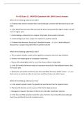 Fin 455 Exam 1 &vert; UPDATED Questions with 100&percnt; Correct Answers&NewLine;