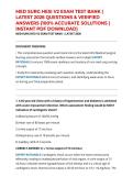MED SURG HESI V2 EXAM TEST BANK &vert; LATEST 2026 QUESTIONS & VERIFIED ANSWERS &lpar;100&percnt; ACCURATE SOLUTIONS &vert; INSTANT PDF DOWNLOAD&rpar;