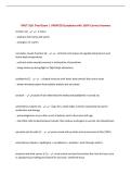 FMST 316&colon; Final Exam &vert; UPDATED Questions with 100&percnt; Correct Answers&NewLine;