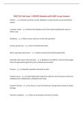 FMST 316 Final Exam &vert; UPDATED Questions with 100&percnt; Correct Answers&NewLine;
