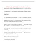 FMST 316 Final Exam &vert; UPDATED Questions with 100&percnt; Correct Answers&NewLine;