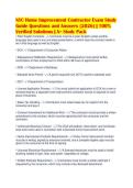 NYC Home Improvement Contractor Exam Study Guide Ultimate Study Package &vert; 2026 Full Practice Questions & Test Bank &vert; A&plus; Verified Learning Material &vert; 100&percnt; Coverage Pack
