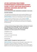 ATI RN CAPSTONE PROCTORED COMPREHENSIVE ASSESSMENT B STUDY GUIDE &vert; LATEST 2026 EXAM QUESTIONS & VERIFIED ANSWERS &lpar;INSTANT PDF DOWNLOAD&rpar;