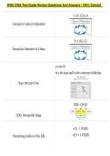 WGU C955 Test Guide Review Questions And Answers &sol; 100&percnt; Correct  