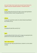 ALTA CALT EXAM STUDY GUIDE 2026 ACCURATE QUESTIONS WITH &NewLine;CORRECT DETAILED ANSWERS GRADED A&plus; ASSURED SUCCESS