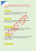 PN 4004 FINAL EXAM PREP 2026 ACCURATE QUESTIONS WITH &NewLine;CORRECT DETAILED ANSWERS &vert;&vert; 100&percnt; GUARANTEED PASS RECENT &NewLine;VERSION