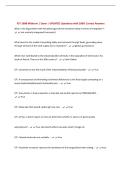 FST 100B Midterm 1 Exam &vert; UPDATED Questions with 100&percnt; Correct Answers&NewLine;