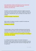WGU D669 EARLY LITERACY METHODS OA ACTUAL EXAM 2026 &NewLine;COMPLETE QUESTIONS WITH CORRECT DETAILED &NewLine;ANSWERS&vert;&vert;ASSURED PASS