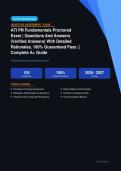 ATI PN Fundamentals Proctored Exam Questions & Answers with Detailed Rationales Actual Exam 2026&sol;2027 &ndash; Complete Exam-Style Q&As &vert; 100&percnt; Certified Verified &ndash; Pass Guaranteed &ndash; A&plus; Graded