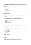SCI 220 Week 6 Quiz &vert; Full Questions and Answers &vert; 2026 Update &vert; Graded A&plus;&period;