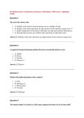 SCI 220 Week 2 Quiz &vert; Full Questions and Answers &vert; 2026 Update &vert; 100&percnt; Correct &ndash; Nightingale College&period;