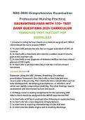 NSG 4800 Comprehensive Examination&NewLine;Professional Nursing Practice&vert;&NewLine;GAURANTEED PASS WITH 170&plus; TEST&NewLine;BANK QUESTIONS 2026 CARRICULUM&NewLine;VERRIFIED TEST INSTANT PDF&NewLine;DOWNLOAD&NewLine;