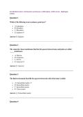 SCI 220 Week 4 Quiz &vert; Full Questions and Answers &vert; 2026 Update &vert; 100&percnt; Correct - Nightingale College&period;