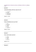 SCI 220 Week 5 Quiz &vert; Full Questions and Answers &vert; 2026 Update &vert; 100&percnt; Correct - Nightingale College&period;