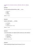 SCI 220 Week 7 Quiz &vert; Full Questions and Answers &vert; 2026 Update &vert; 100&percnt; Correct - Nightingale College&period;