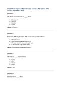 SCI 220 Week 8 Quiz &vert; Full Questions and Answers &vert; 2026 Update &vert; 100&percnt; Correct - Nightingale College&period;