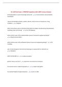GC 120 Final Exam &vert; UPDATED Questions with 100&percnt; Correct Answers &NewLine;