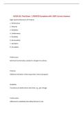 GSCM 201 Final Exam &vert; UPDATED Questions with 100&percnt; Correct Answers&NewLine;