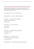 GSCM 201 Final Review Exam &vert; UPDATED Questions with 100&percnt; Correct Answers&NewLine;