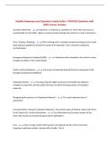 HazMat Awareness and Operations Study Guide &vert; UPDATED Questions with 100&percnt; Correct Answers