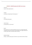 HCB TEST 2 &vert; UPDATED Questions with 100&percnt; Correct Answers&NewLine;