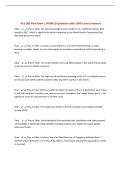 HCD 303 Final Exam &vert; UPDATED Questions with 100&percnt; Correct Answers&NewLine;