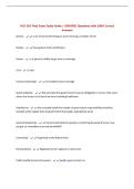 HCD 303 Final Exam Study Guide &vert; UPDATED Questions with 100&percnt; Correct&NewLine;Answers