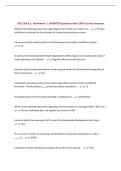 BUNDLE FOR HCD 303 EXAMS  UPDATED Questions with COMPLETE Solutions 