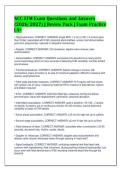NCC EFM Exam Questions and Answers&NewLine;&lpar;2026&sol;2027&rpar; &vert; Review Pack &vert; Exam Practice&NewLine;&vert; A&plus;