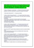 WGU D684 Introduction to Computer Science Test&NewLine;Bank Questions and Answers &lpar;2026&sol;2027&rpar; &vert; Real&NewLine;Practice Questions &vert; Verified Answers &vert; A&plus;