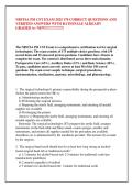 NBSTSA PSI CST EXAM 2025 170 CORRECT QUESTIONS AND &NewLine;VERIFIED ANSWERS WITH RATIONALE ALREADY &NewLine;GRADED A&plus; NEW&excl;&excl;&excl;&excl;&excl;&excl;&excl;&excl;&excl;&excl;&excl;&excl;&excl;&excl;&excl;&excl;