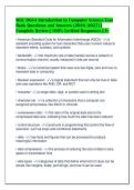 WGU D684 Introduction to Computer Science Test&NewLine;Bank Questions and Answers &lpar;2026&sol;2027&rpar; &vert;&NewLine;Complete Review &vert; 100&percnt; Verified Responses &vert; A&plus;