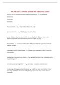 HNG 540&colon; Exam 1 &vert; UPDATED Questions with 100&percnt; Correct Answers&NewLine;