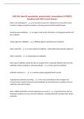 HNG 540&colon; Exam &num;5 reproductive&comma; antimicrobials&comma; immunizations&vert; UPDATED Questions with 100&percnt; Correct Answers