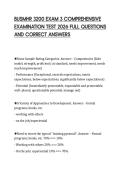 BUSMHR 3200 EXAM 3 COMPREHENSIVE &NewLine;EXAMINATION TEST 2026 FULL QUESTIONS &NewLine;AND CORRECT ANSWERS 