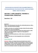 WGU D550 Ethics for Accountants OA Final Exam Newest Version UP-TODATE EXAM QUESTIONS AND 100&percnt; ACCURATE SOLUTIONS &vert; Question And VERIFIED&NewLine;ANSWERS - INSTANT PDF DOWNLOAD&period; 