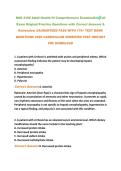 NSG 4100 Adult Health III Comprehensive Examination Full&NewLine;Exam Original Practice Questions with Correct Answers &&NewLine;Rationales&vert; GAURANTEED PASS WITH 170&plus; TEST BANK&NewLine;QUESTIONS 2026 CARRICULUM VERRIFIED TEST INSTANT&NewLine;PDF DOWNLOAD&NewLine;
