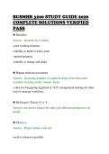 BUSMHR 3200 STUDY GUIDE 2026 &NewLine;COMPLETE SOLUTIONS VERIFIED &NewLine;PASS 