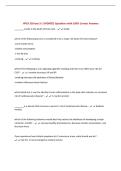 HPEX 310 test 3 &vert; UPDATED Questions with 100&percnt; Correct Answers&NewLine;