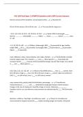 HSC 220 Final Exam &vert; UPDATED Questions with 100&percnt; Correct Answers&NewLine;