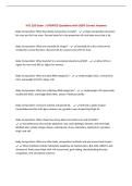HSC 220 Exam &vert; UPDATED Questions with 100&percnt; Correct Answers&NewLine;