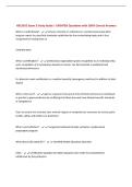 HSC3032 Exam 3 Study Guide &vert; UPDATED Questions with 100&percnt; Correct Answers&NewLine;