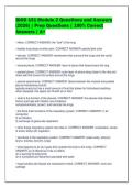 BIOD 151 Module 2 Questions and Answers&NewLine;&lpar;2026&rpar; &vert; Prep Questions &vert; 100&percnt; Correct&NewLine;Answers &vert; A&plus;