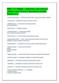 BIOD 151 Module 1 Questions and Answers&NewLine;&lpar;2026&rpar; &vert; Real Practice Questions &vert; Verified&NewLine;Answers &vert; A&plus;
