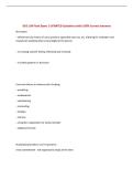 IDIS 199 Final Exam &vert; UPDATED Questions with 100&percnt; Correct Answers&NewLine;