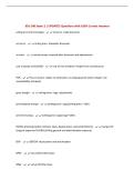 IDIS 240 Exam 2 &vert; UPDATED Questions with 100&percnt; Correct Answers&NewLine;