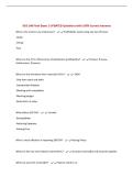 IDIS 240 Final Exam &vert; UPDATED Questions with 100&percnt; Correct Answers&NewLine;