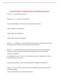 IDIS 240 Final Exam &vert; UPDATED Questions with 100&percnt; Correct Answers&NewLine;